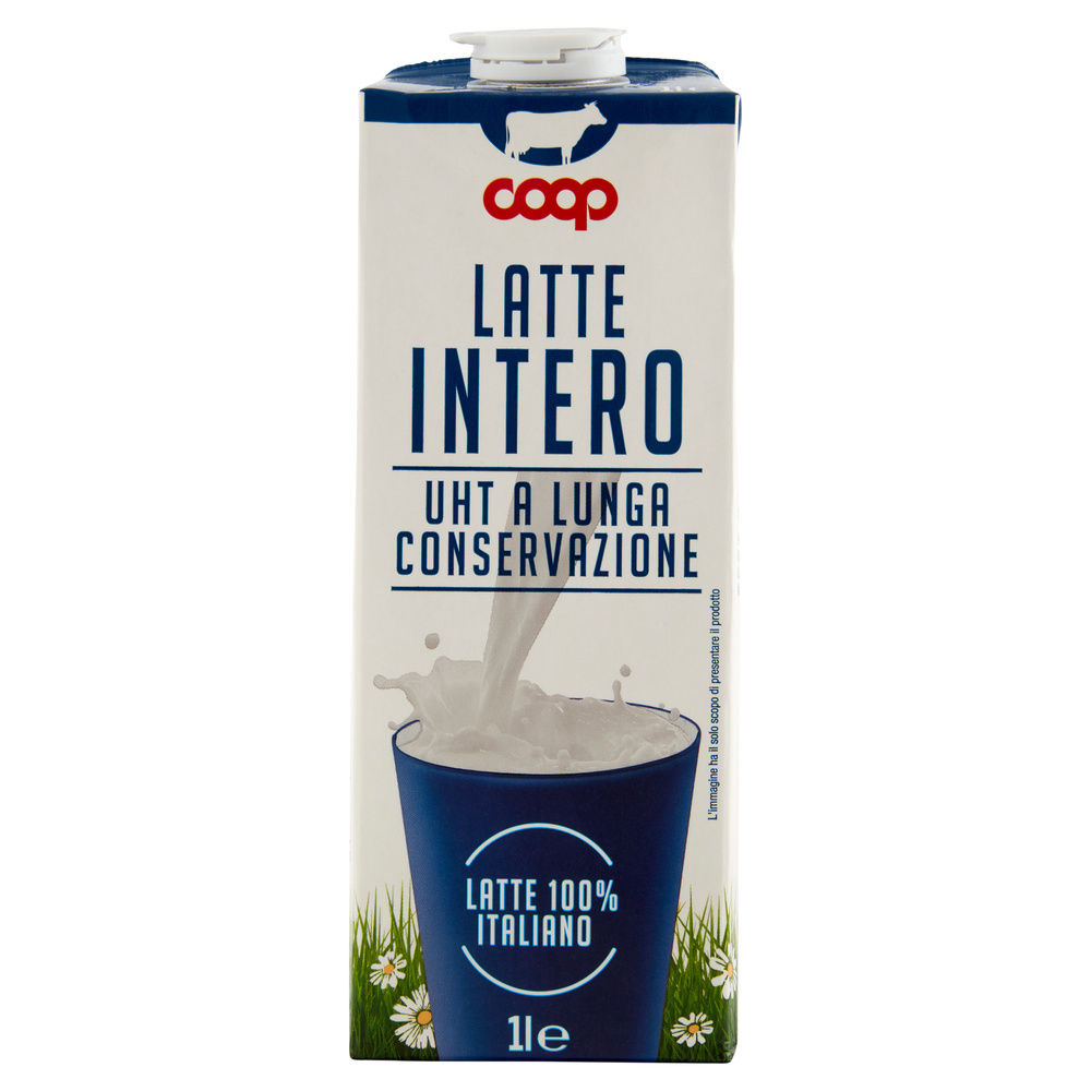 LATTE UHT INTERO 100% ITALIANO COOP L 1 - 0