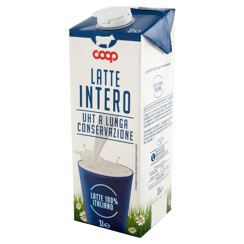 LATTE UHT INTERO 100% ITALIANO COOP L 1 - 35