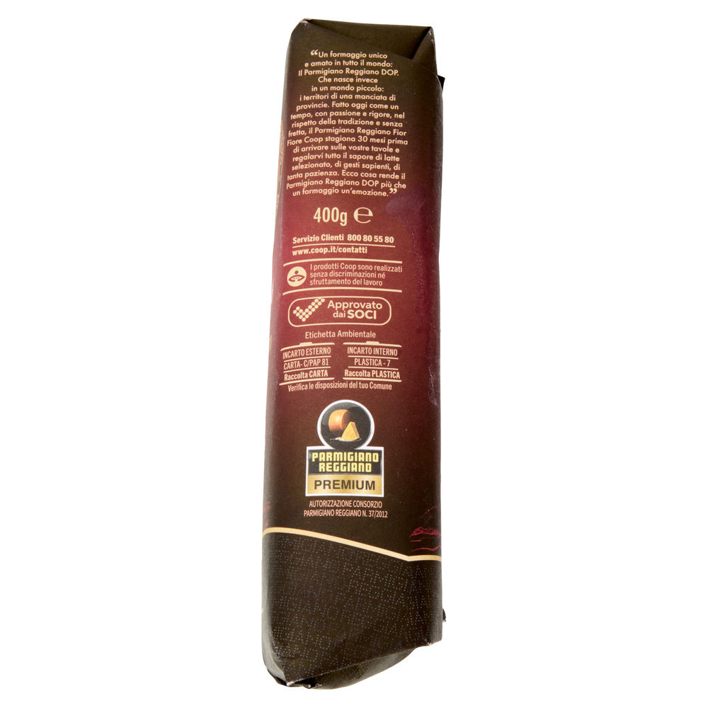 PARMIGIANO REGGIANO DOP 30 MESI  FIOR FIORE COOP GR 400 PF - 5