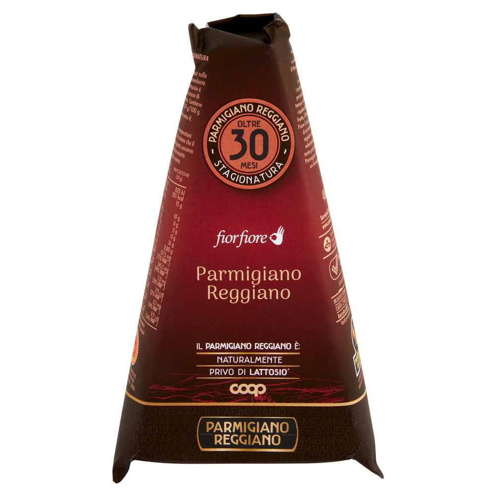 PARMIGIANO REGGIANO DOP 30 MESI  FIOR FIORE COOP GR 400 PF - 17