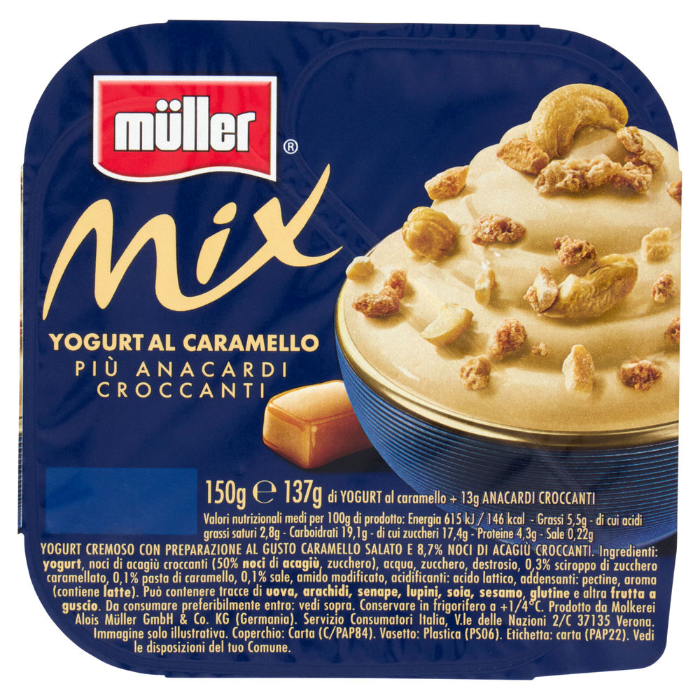 CREMA DI YOGURT MIX SORPRENDENTE MULLER G 150 - 0