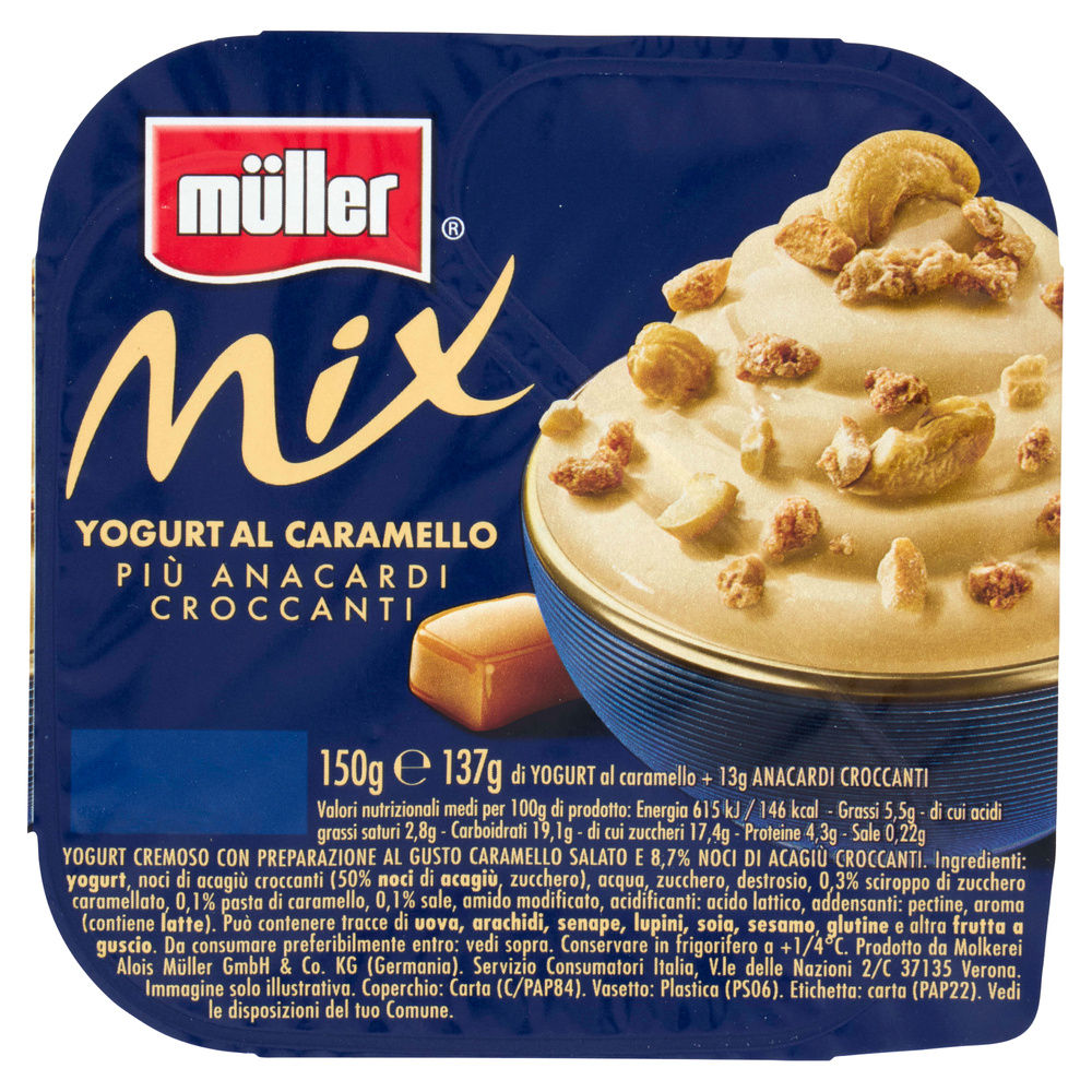 CREMA DI YOGURT MIX SORPRENDENTE MULLER G 150 - 2
