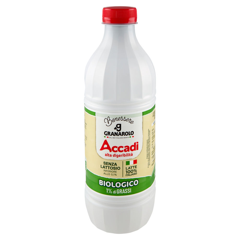 LATTE ESL PS ACCADI' BIO PET BOTTIGLIA L 1 - 2
