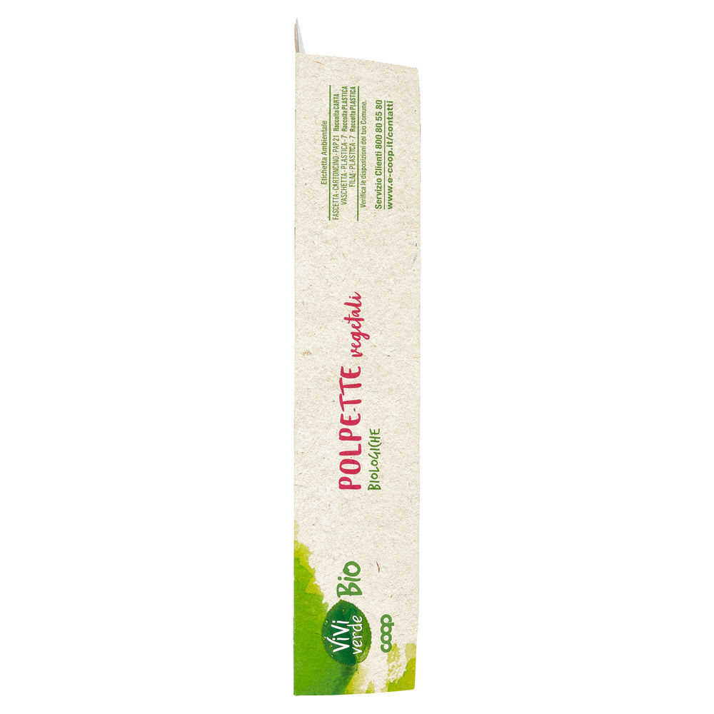 POLPETTE SOIA VEGETALI BIO VIVI VERDE COOP G 160 - 4