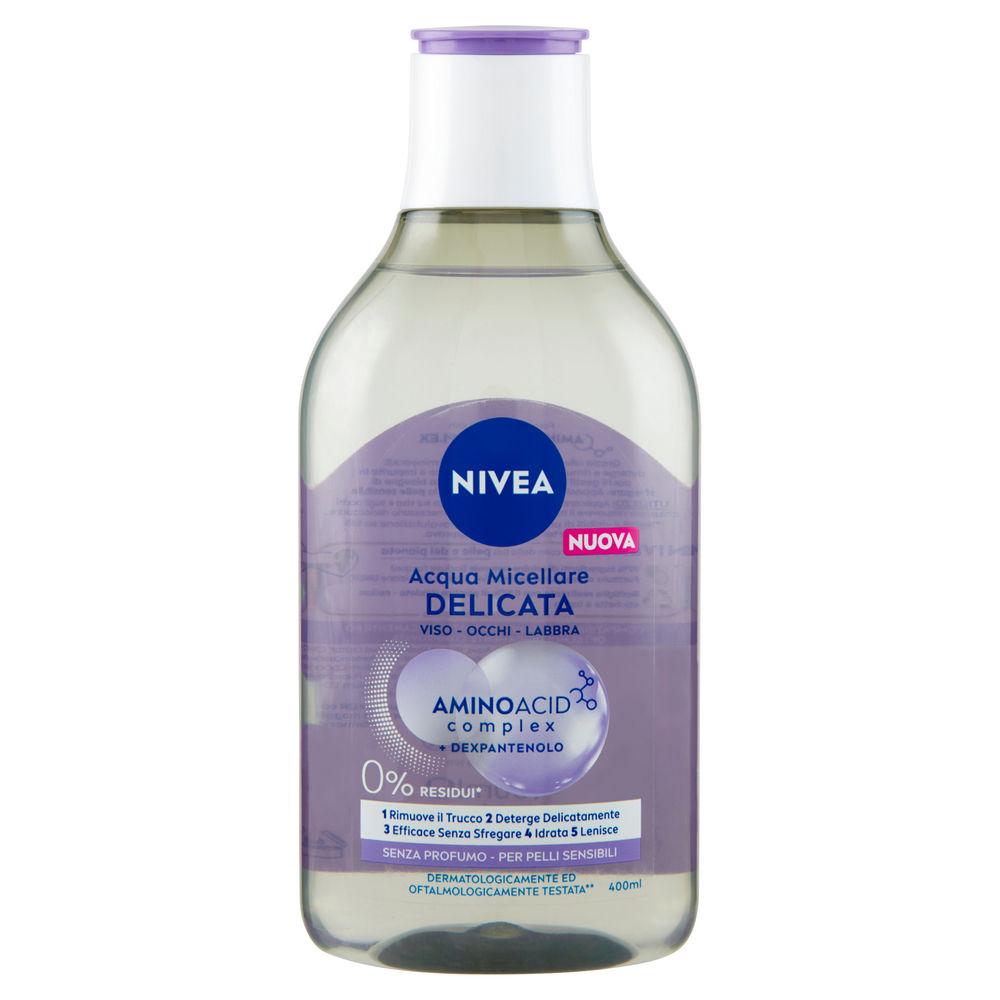 ACQUA MICELLARE PELLI SENSIBILI NIVEA ML 400 - 0