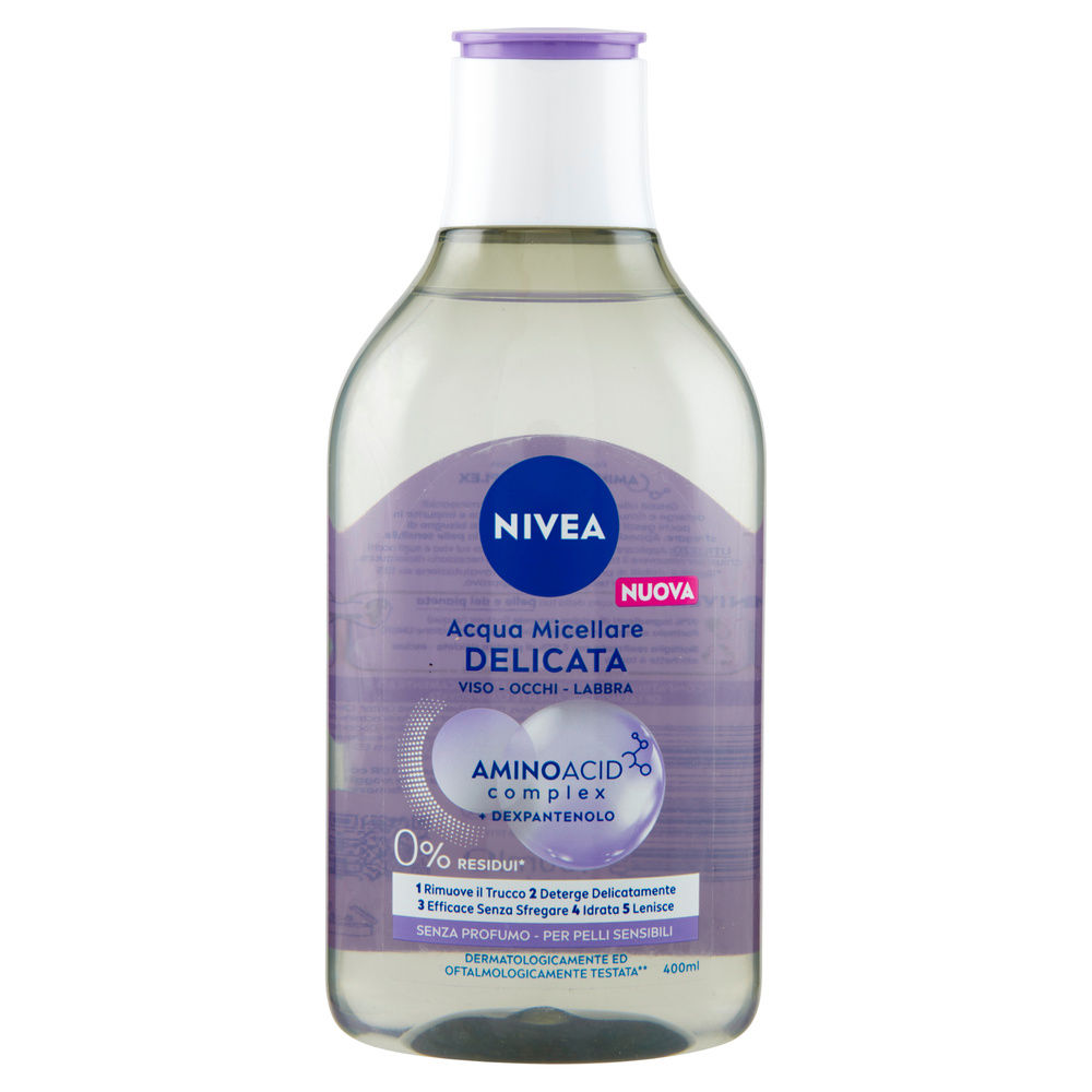 ACQUA MICELLARE PELLI SENSIBILI NIVEA ML 400 - 4