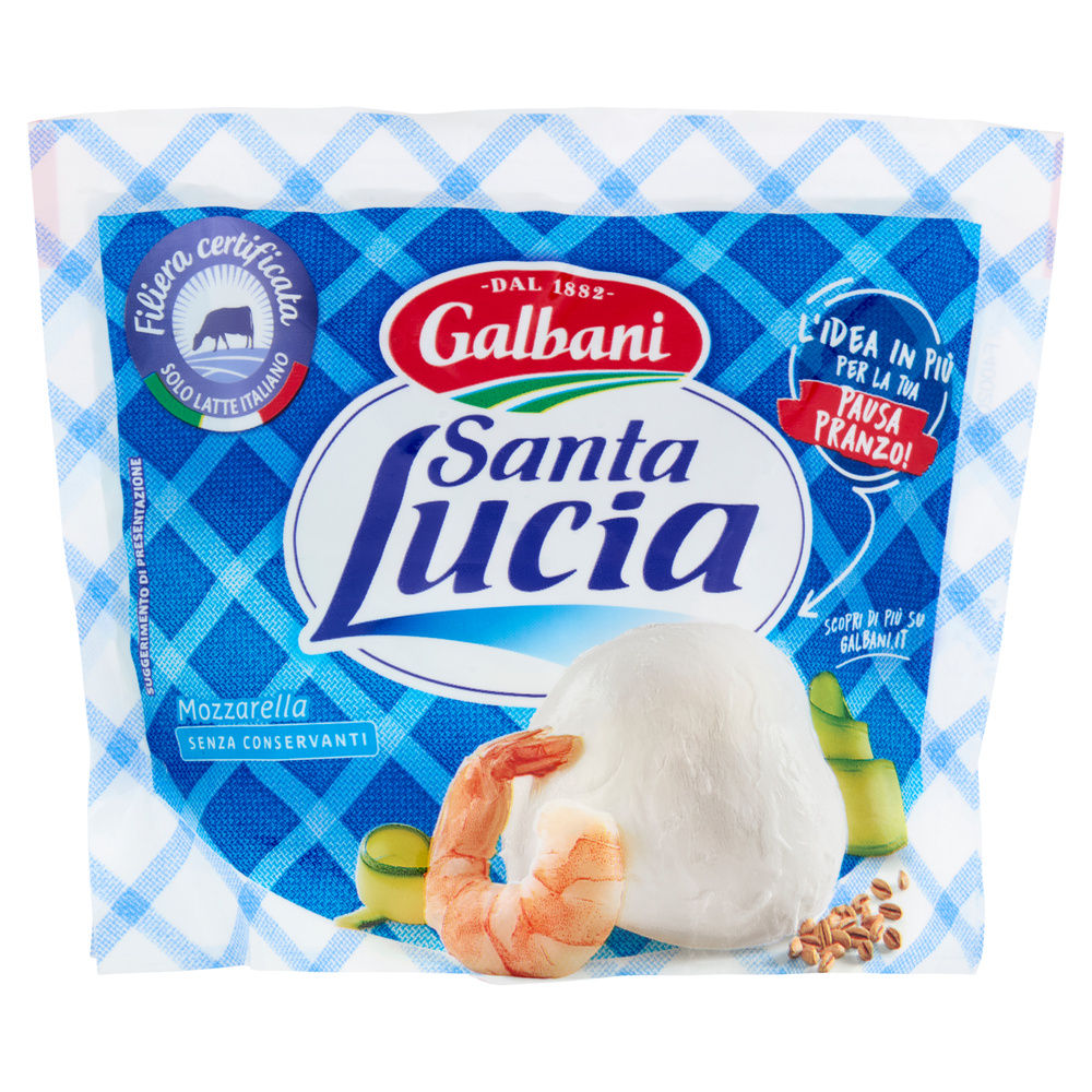 MOZZARELLA S.LUCIA GALBANI BUSTA 225 G SGOCC. 125 G OS - 0