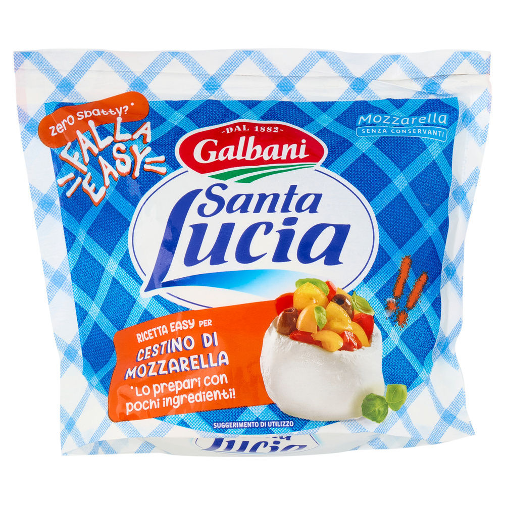 MOZZARELLA S.LUCIA GALBANI BUSTA 225 G SGOCC. 125 G OS - 15