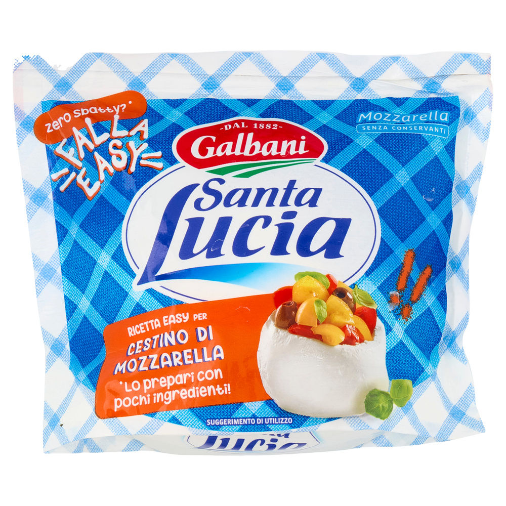 MOZZARELLA S.LUCIA GALBANI BUSTA 225 G SGOCC. 125 G OS - 14
