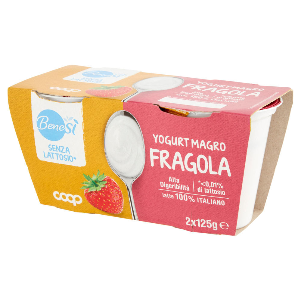 YOGURT DELATTOSATO BENE SI' COOP FRAGOLA G 125X2 - 7