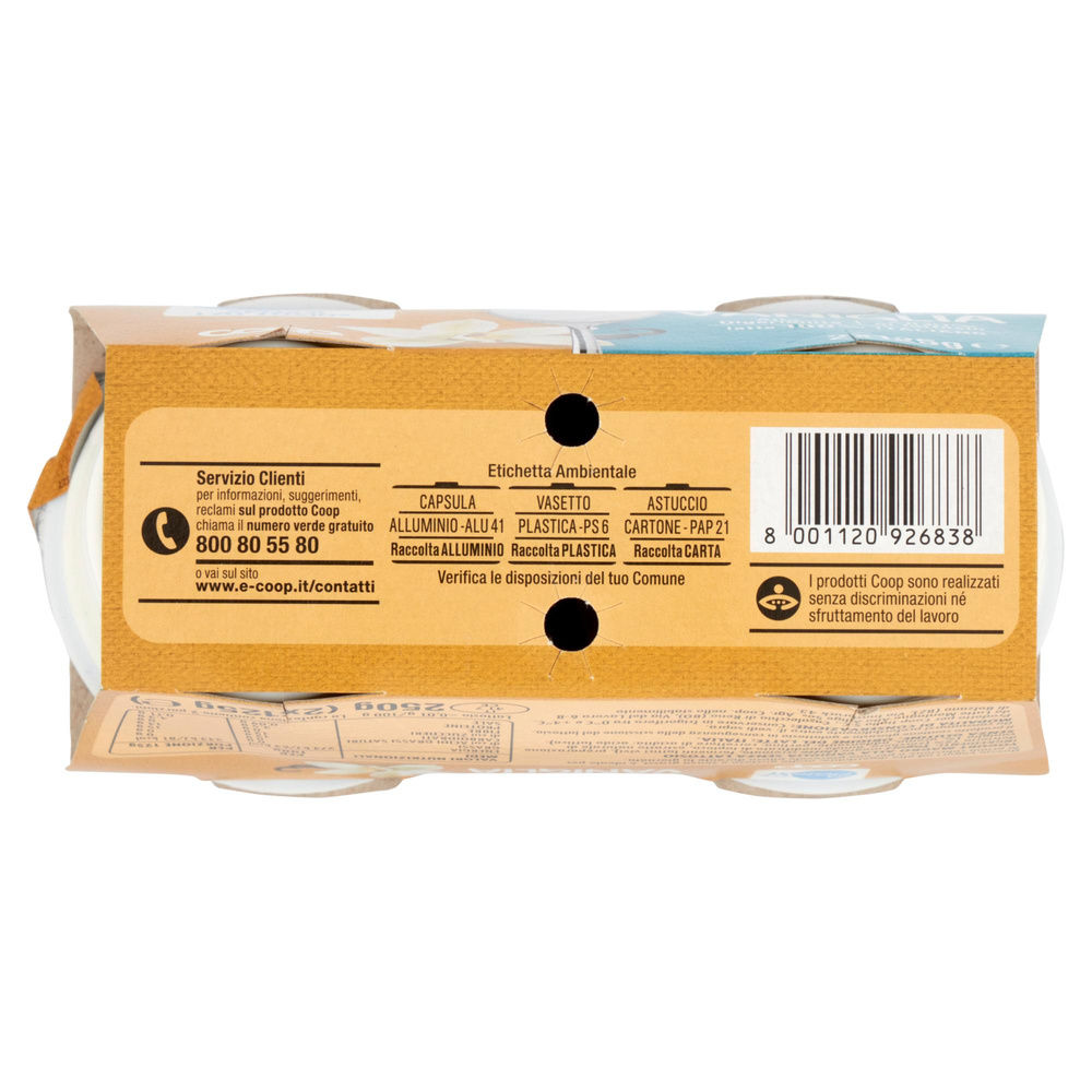 YOGURT DELATTOSATO BENE SI' COOP VANIGLIA G 125X2 - 5