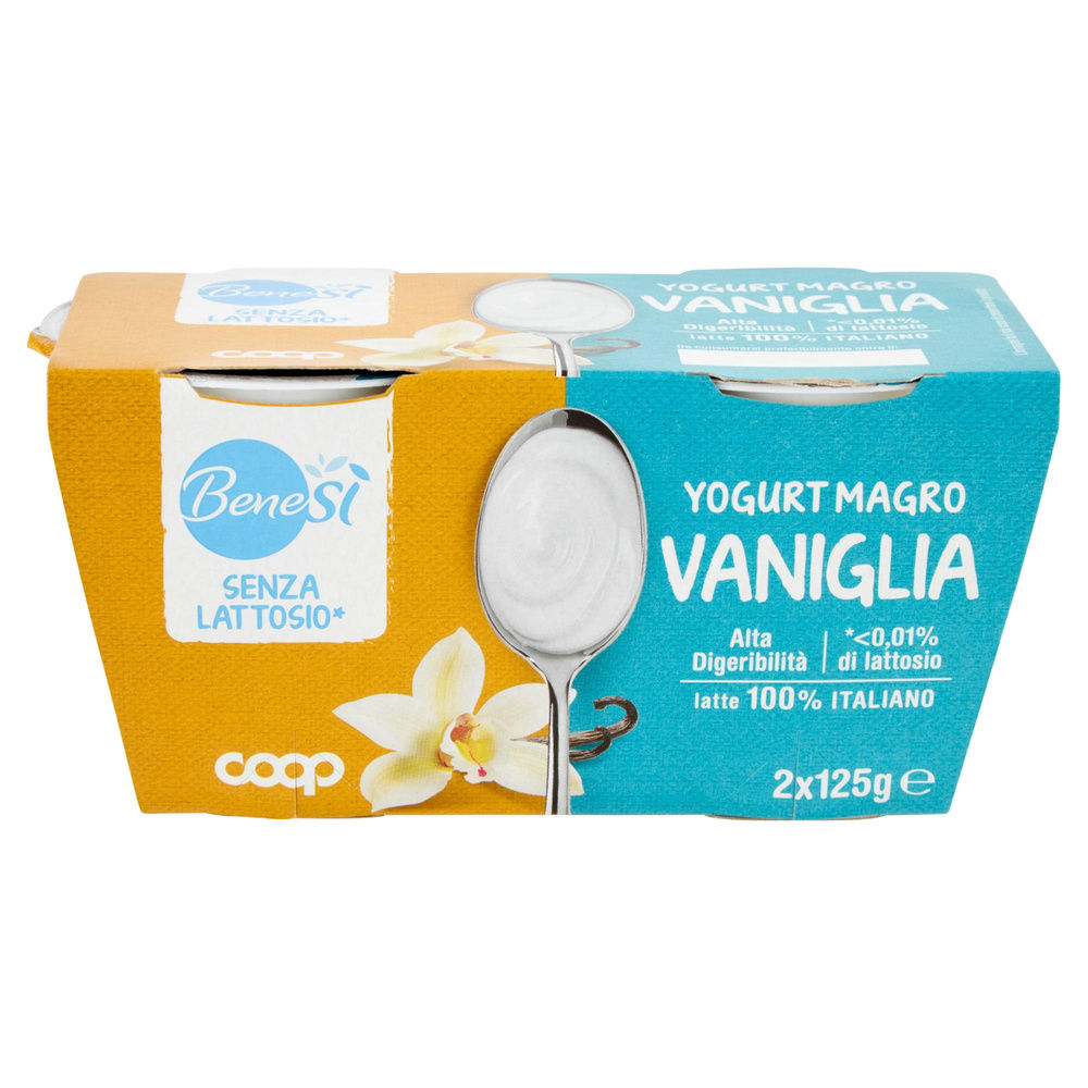 YOGURT DELATTOSATO BENE SI' COOP VANIGLIA G 125X2 - 3