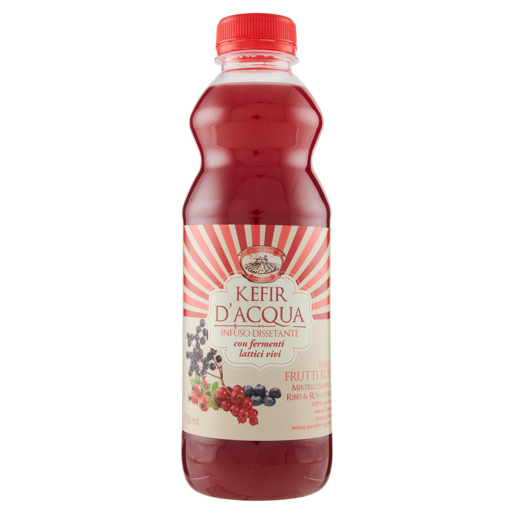 KEFIR D'ACQUA BIONOVA FRUTTI ROSSI BTG ML.750 - 0