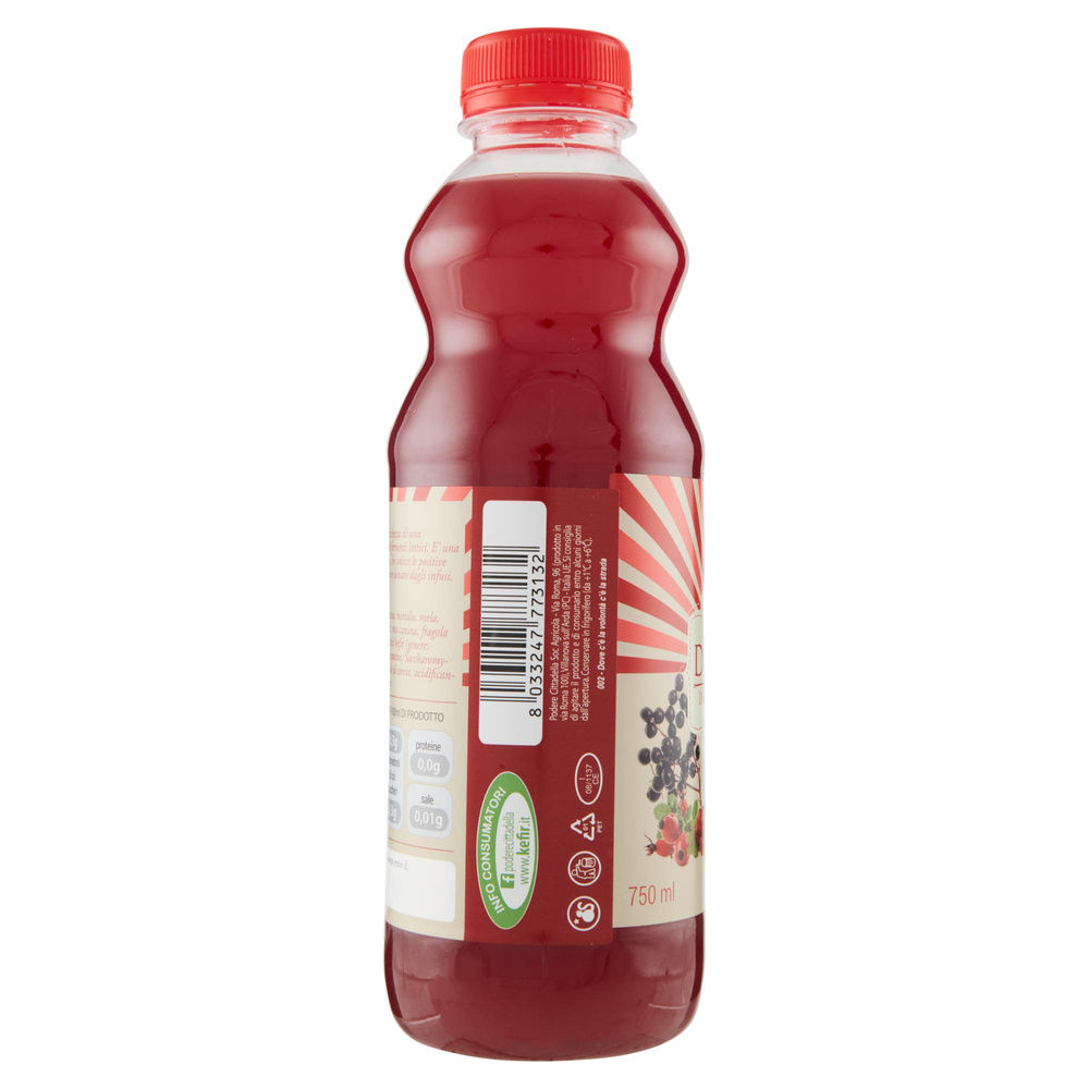 KEFIR D'ACQUA BIONOVA FRUTTI ROSSI BTG ML.750 - 4