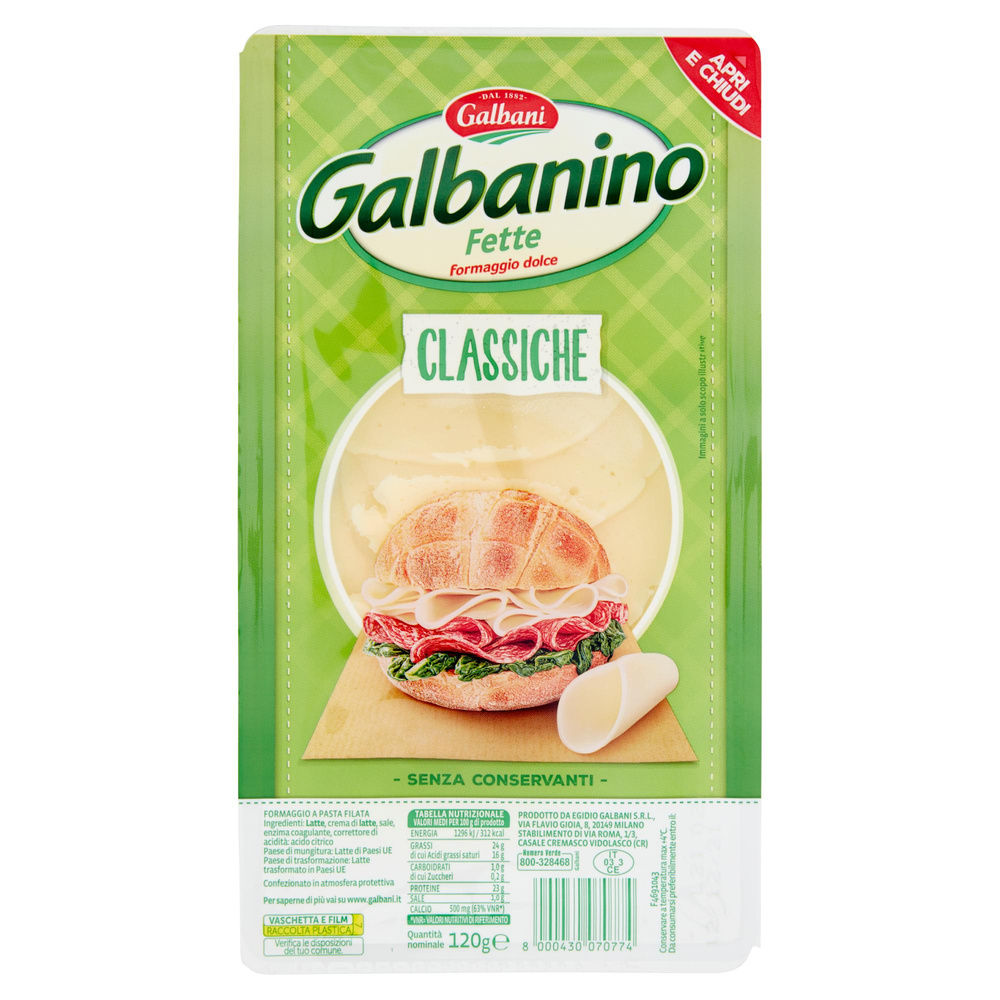 GALBANINO A FETTE VASCHETTA G 120 - 2