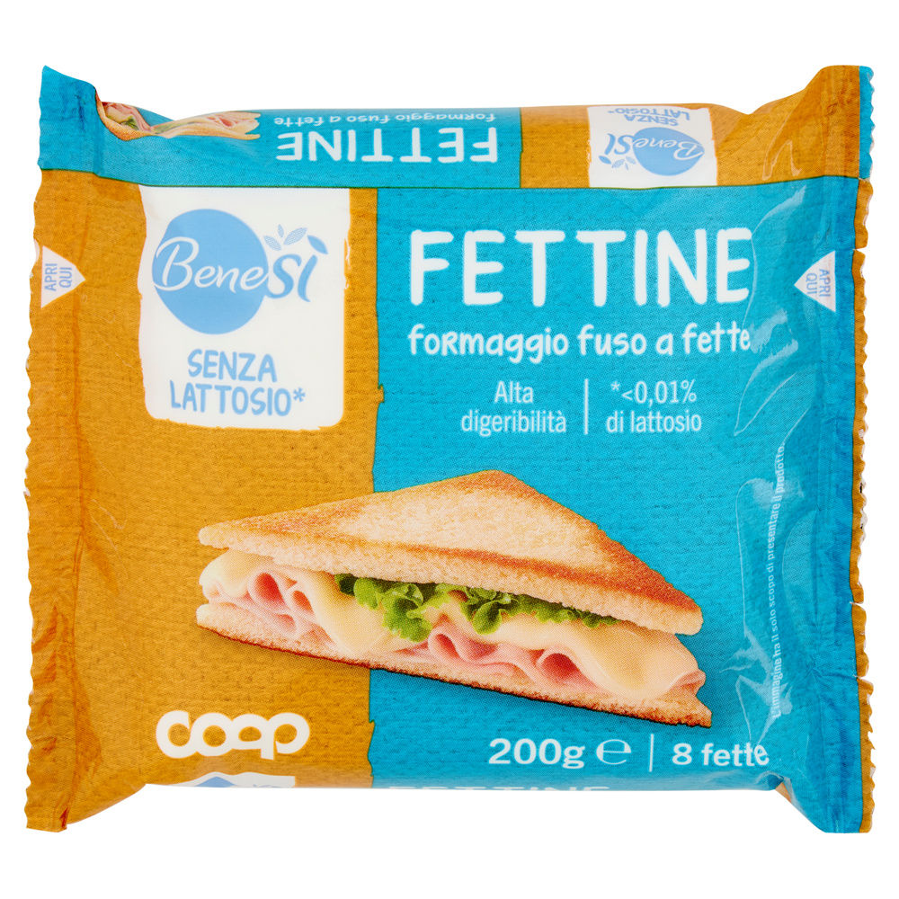 FETTINE SENZA LATTOSIO BENESÌ COOP G 200 - 2
