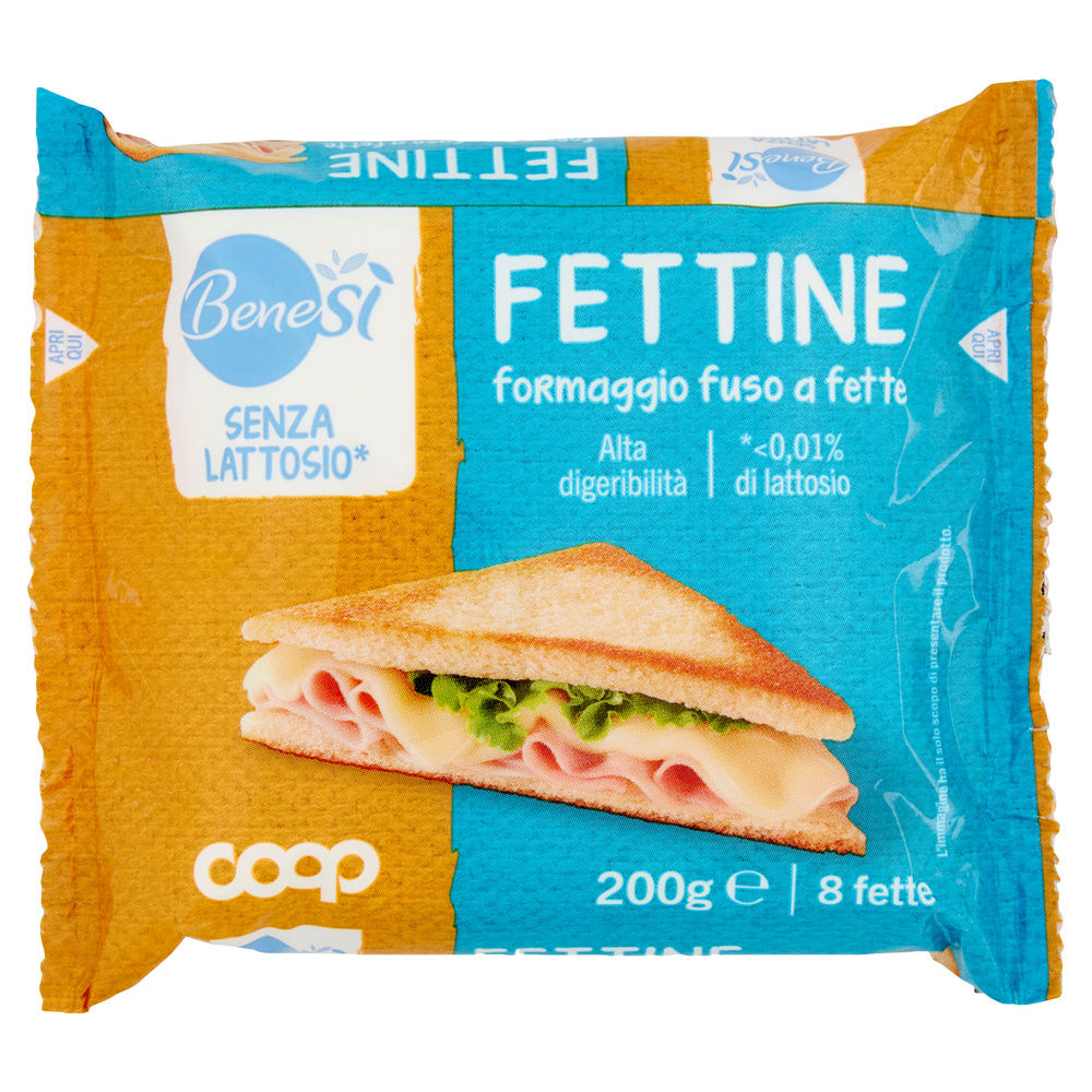 FETTINE SENZA LATTOSIO BENESÌ COOP G 200 - 3