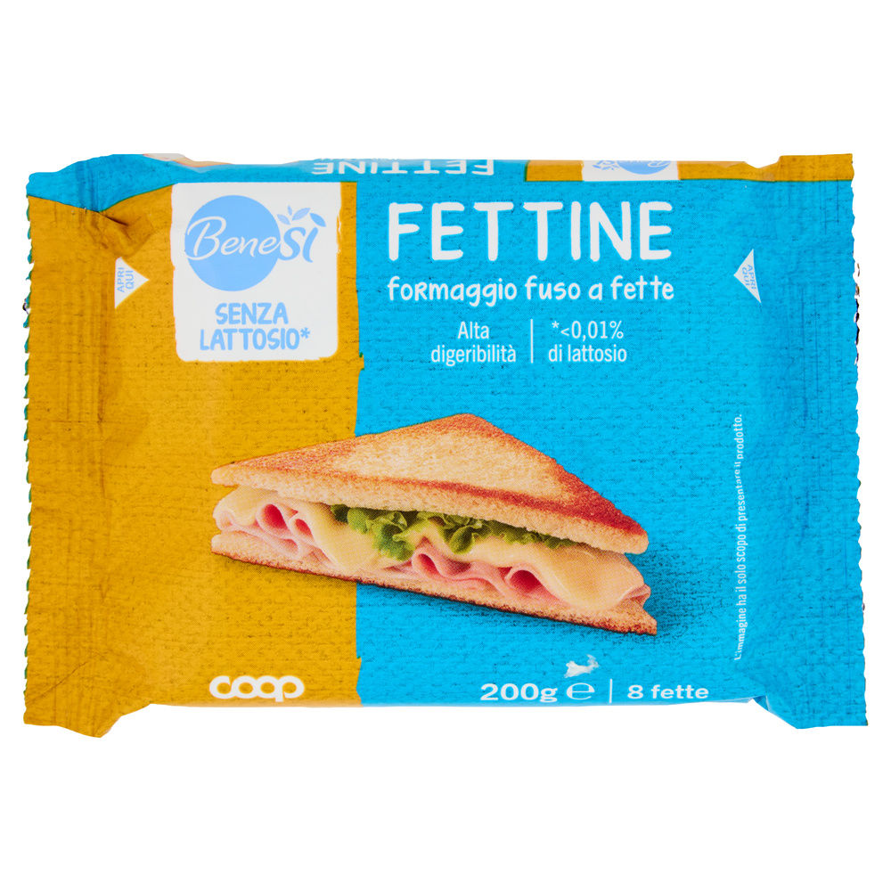 FETTINE SENZA LATTOSIO BENESÌ COOP G 200 - 11