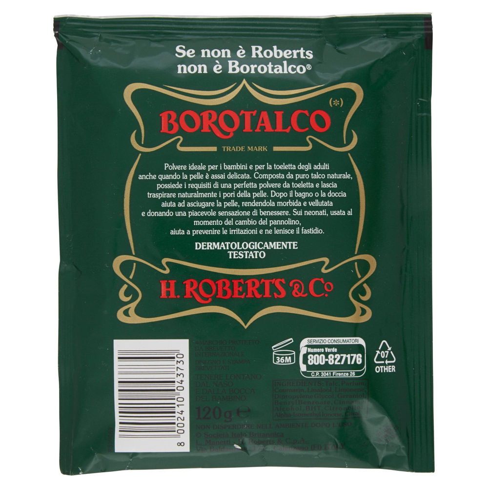 BOROTALCO TALCO IN POLVERE BUSTA G 120 - 1