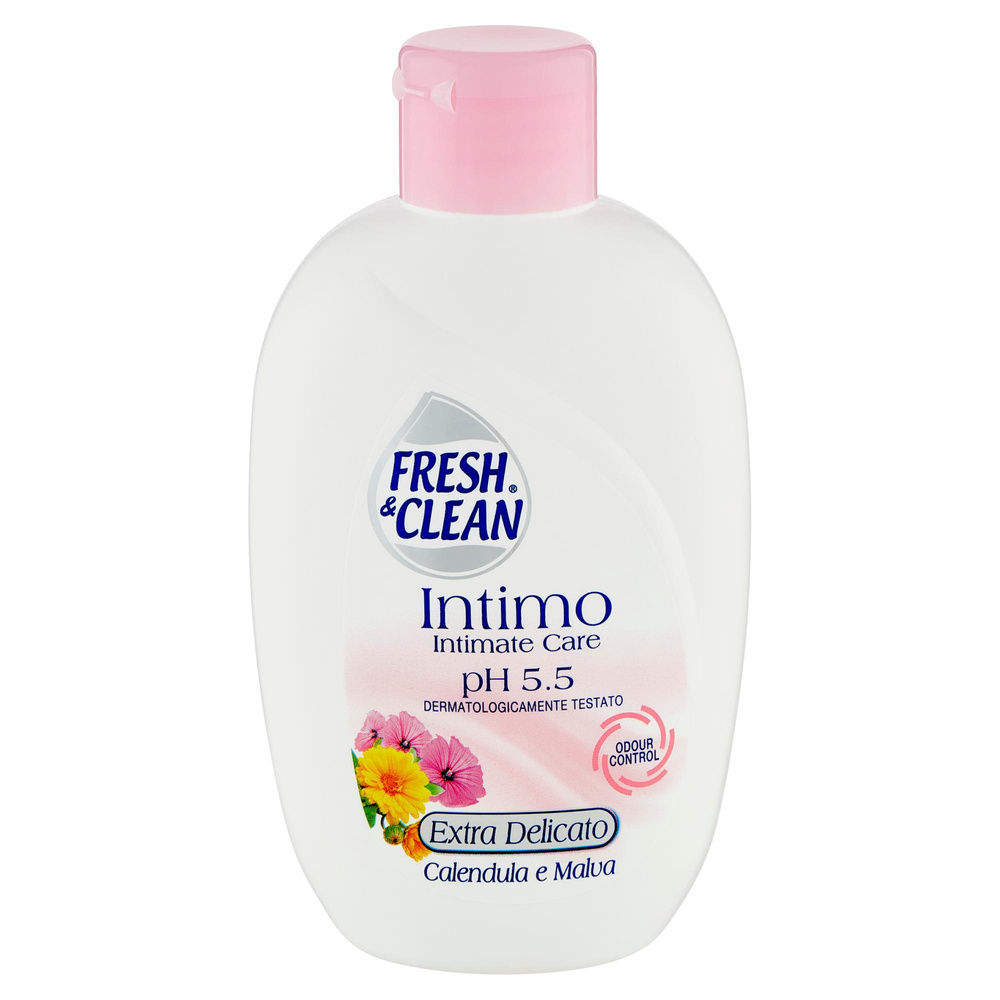 DETERGENTE INTIMO FRESH & CLEAN EXTRA DELICATO CALENDULA E MALVA ML 200 - 2