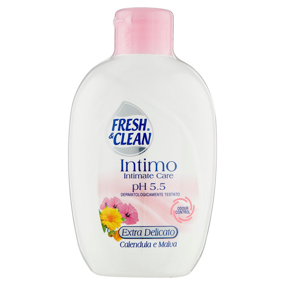 DETERGENTE INTIMO FRESH & CLEAN EXTRA DELICATO CALENDULA E MALVA ML 200 - 4