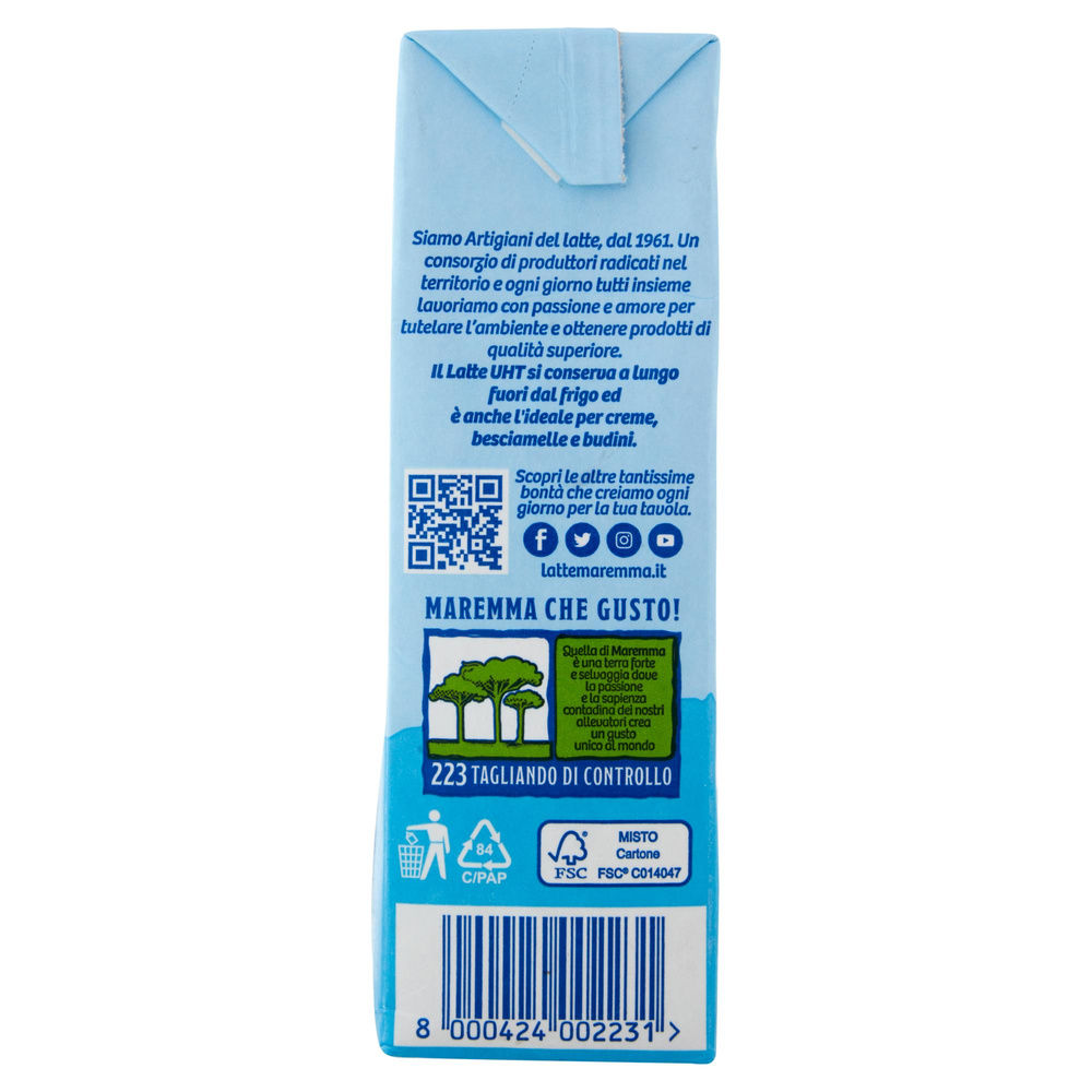 LATTE UHT INTERO TOSCANO ML.500 LATTE MAREMMA - 2