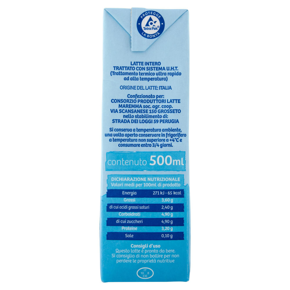 LATTE UHT INTERO TOSCANO ML.500 LATTE MAREMMA - 3