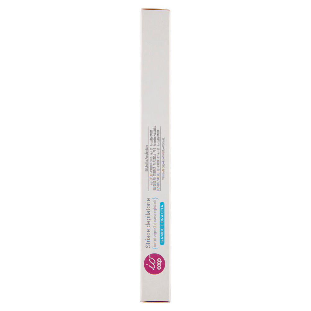 STRISCE DEPILATORIE GAMBE E BRACCIA IO COOP 30 PZ + 4 SALVIETTE POST-EPILAZIONE - 17