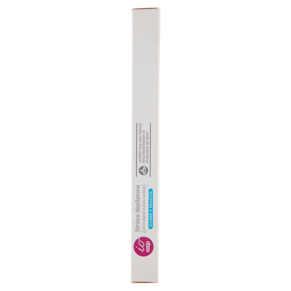 STRISCE DEPILATORIE GAMBE E BRACCIA IO COOP 30 PZ + 4 SALVIETTE POST-EPILAZIONE - 23