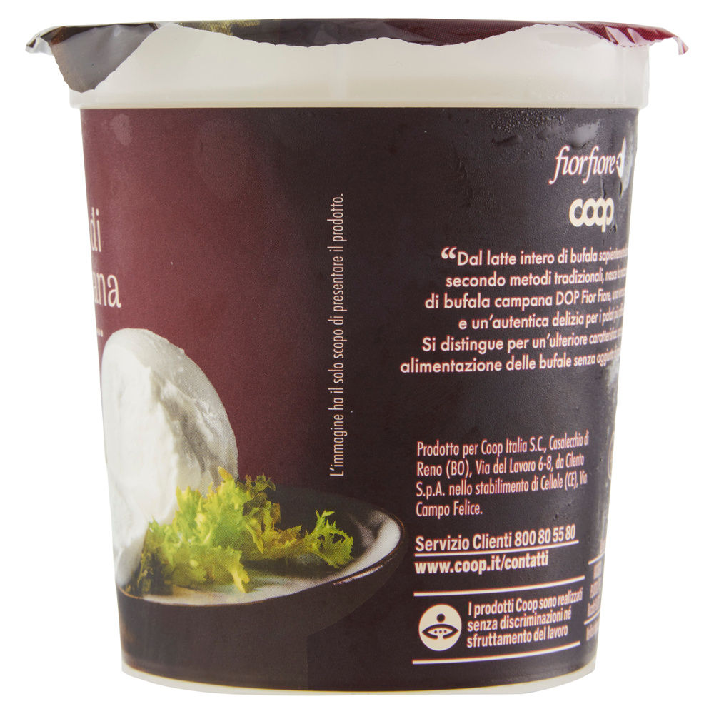 MOZZARELLA DI BUFALA CAMPANA DOP FIORFIORE COOP VS G 450 SGOCC. G 200 - 6
