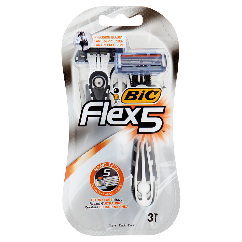 RASOIO 5 LAME BIC FLEX - 0