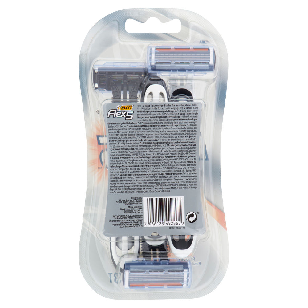 RASOIO 5 LAME BIC FLEX - 1