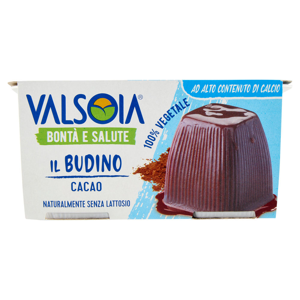 BUDINO VALSOIA CACAO EXTRA CALCIO 2X115 G - 0