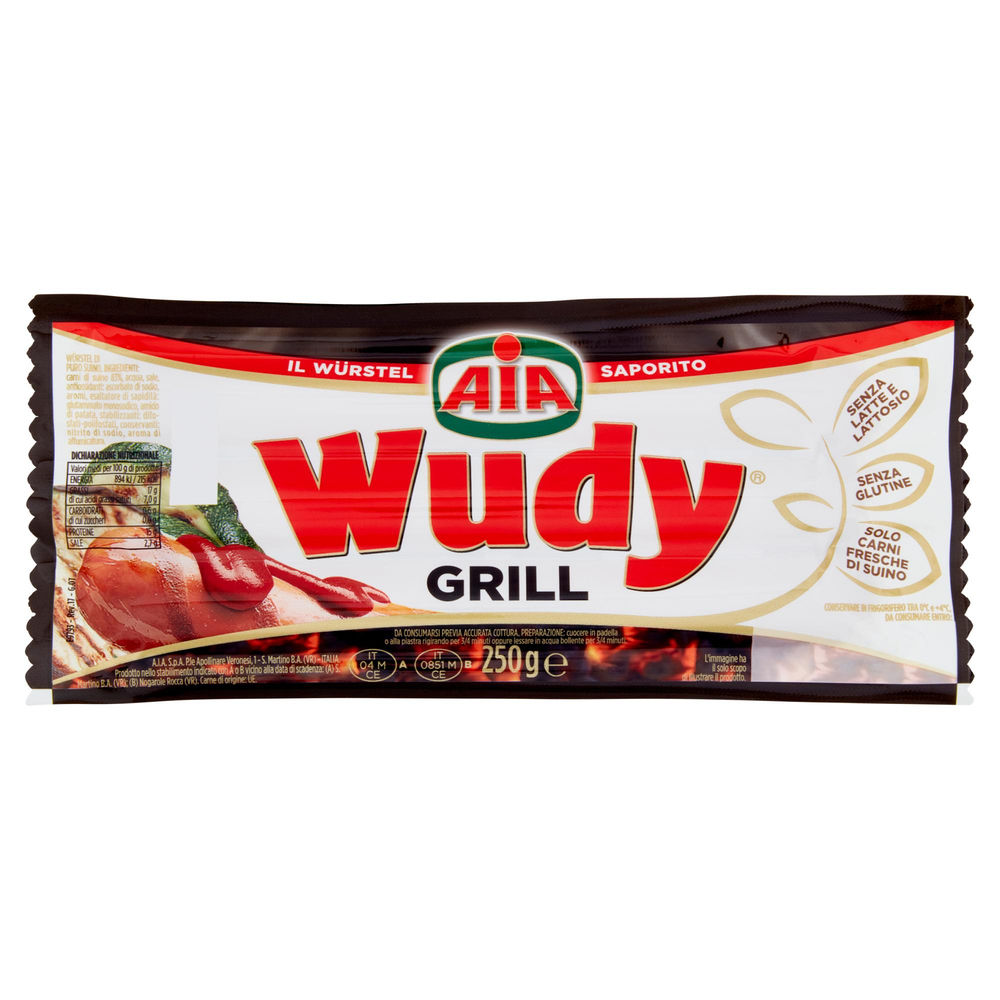 WURSTEL WUDY GRILL X3 G 250 - 0