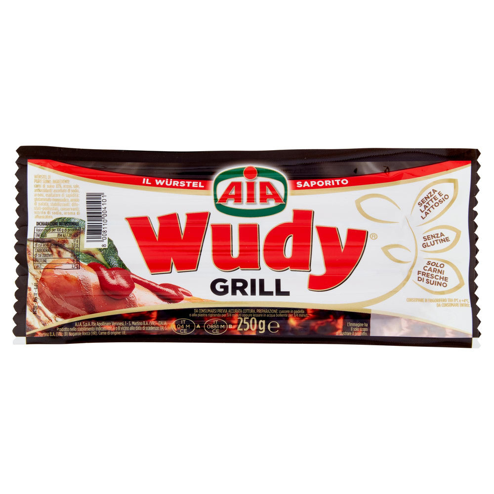 WURSTEL WUDY GRILL X3 G 250 - 2