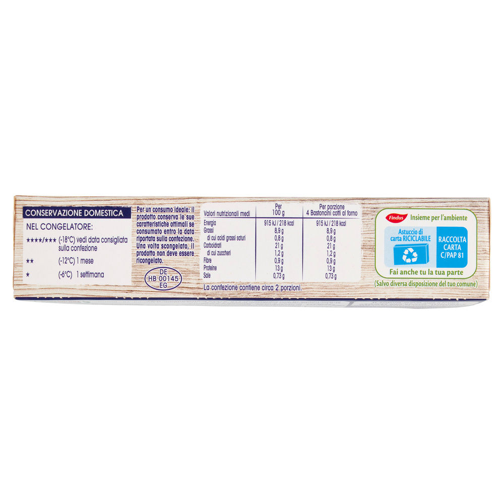 8 BASTONCINI DI SALMONE MSC CAPITAN FINDUS SCATOLA G 200 - 7