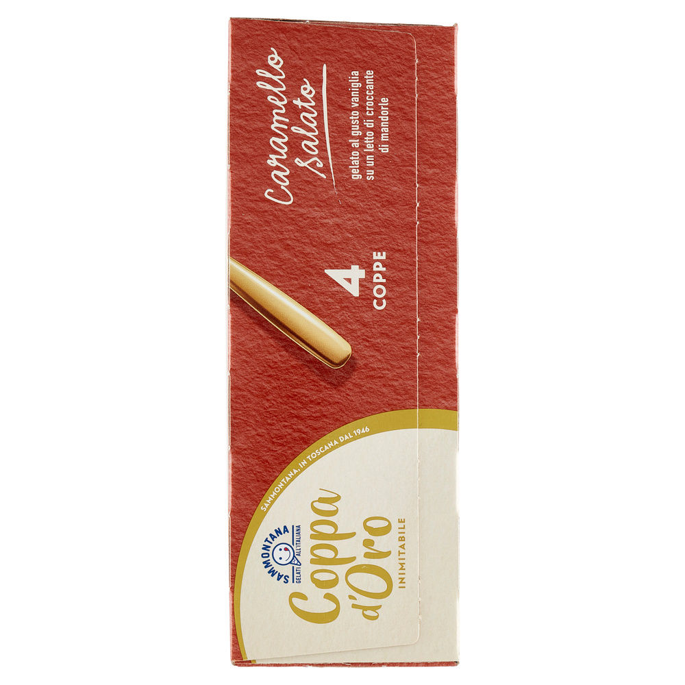 COPPA D'ORO CARAMELLO SALATO SAMMONTANA 4PZ SCATOLA G 360 - 5