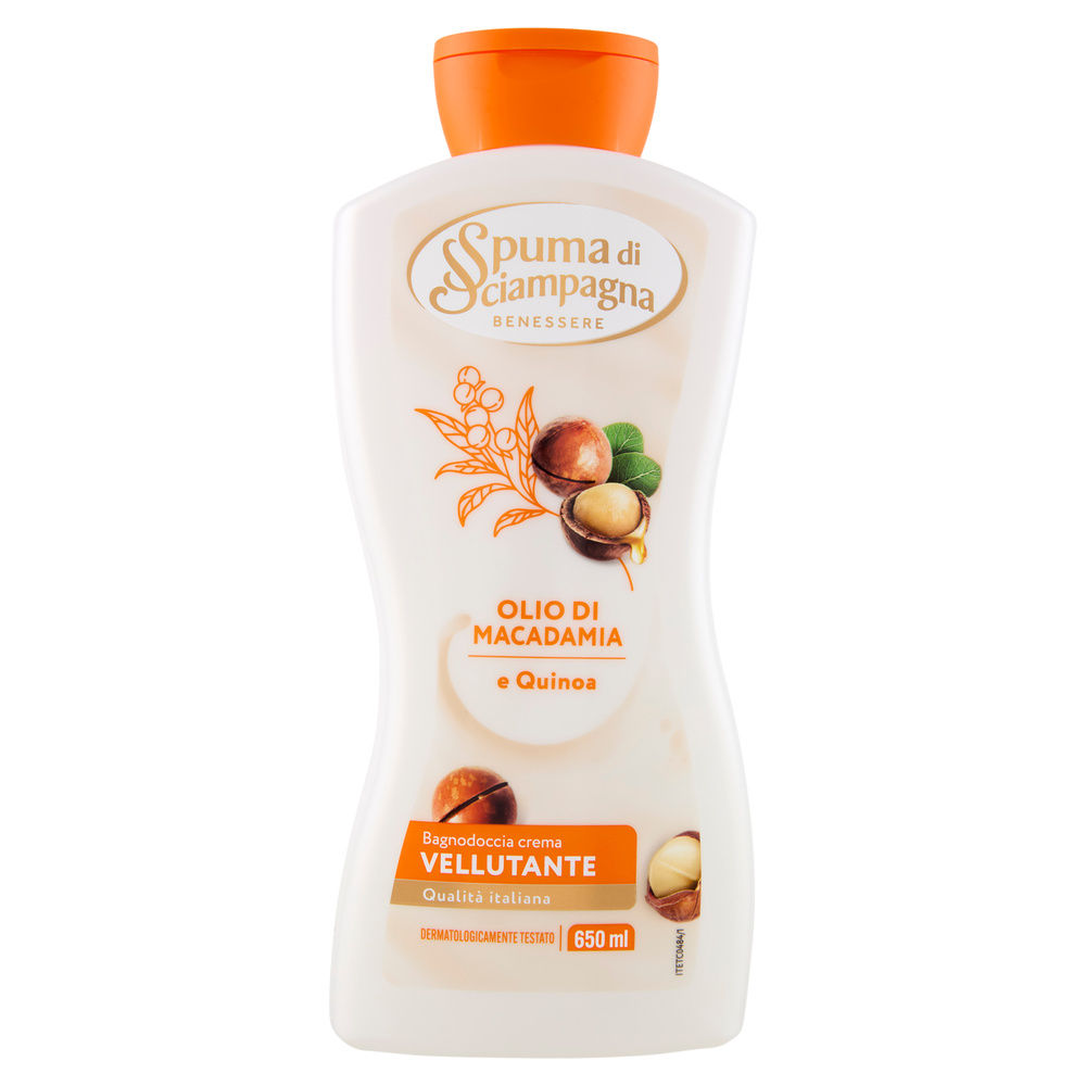 BAGNOCREMA SPUMA DI SCIAMPAGNA MACADAMIA ML.650 - 0