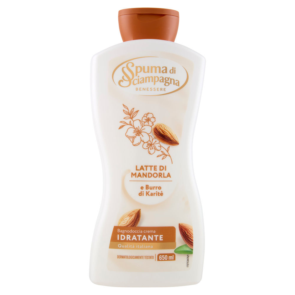 BAGNOCREMA SPUMA DI SCIAMPAGNA MANDORLA ML.650 - 0