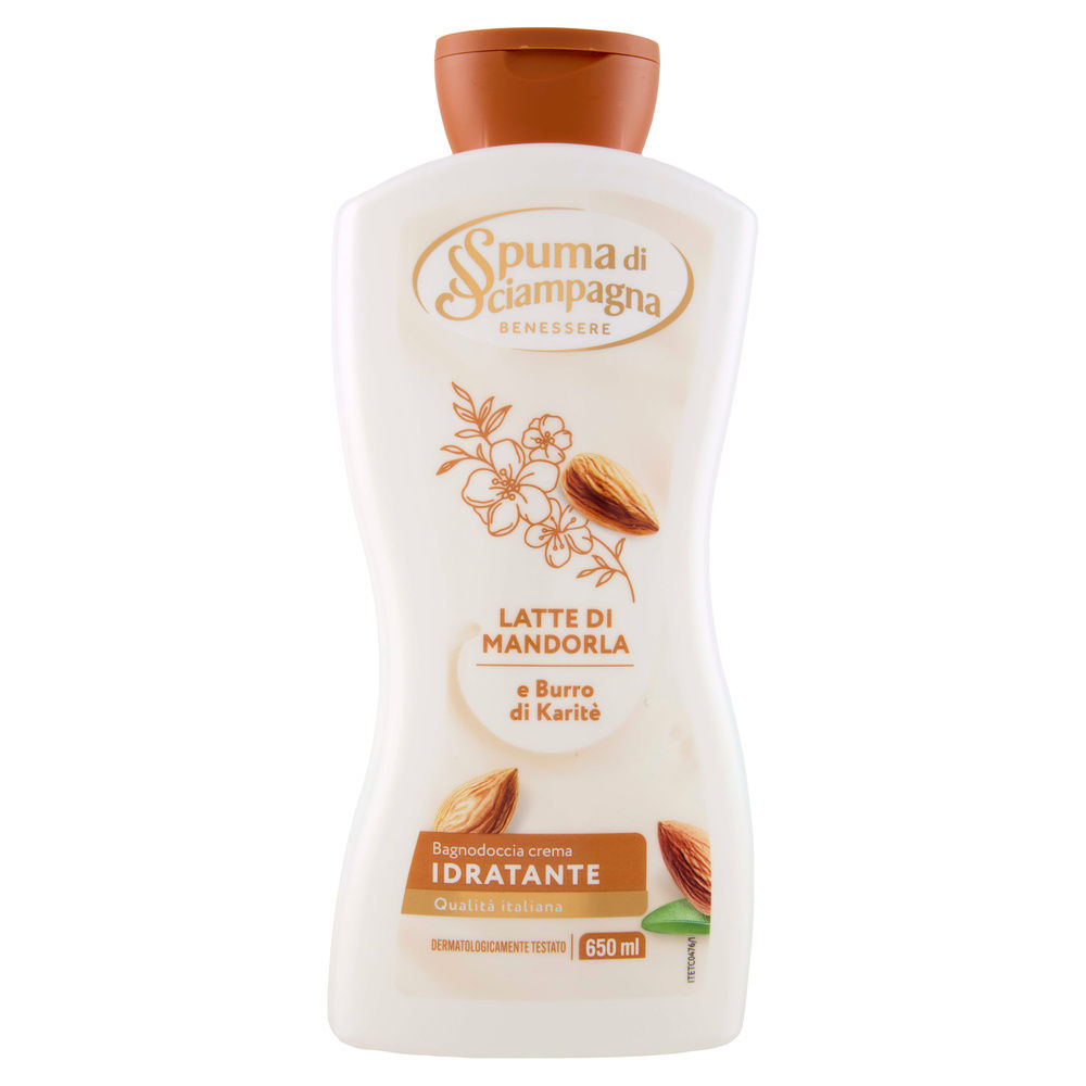 BAGNOCREMA SPUMA DI SCIAMPAGNA MANDORLA ML.650 - 4