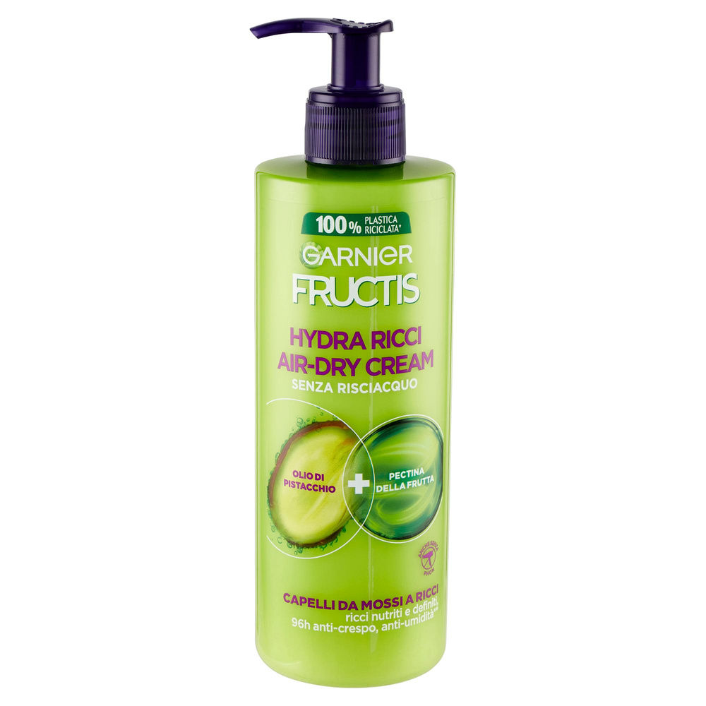 CREMA GARNIER FRUCTIS SENZA RISCIACQUO HYDRA RICCI AIR-DRY ML 400 - 7