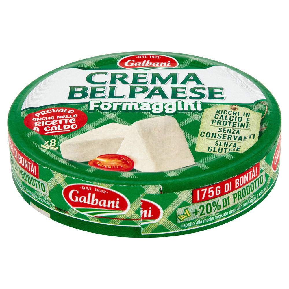 FORMAGGINI CREMA BEL PAESE GALBANI 8 PZ SCATOLA 175 G - 6