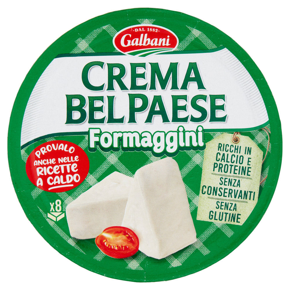 FORMAGGINI CREMA BEL PAESE GALBANI 8 PZ SCATOLA 175 G - 7