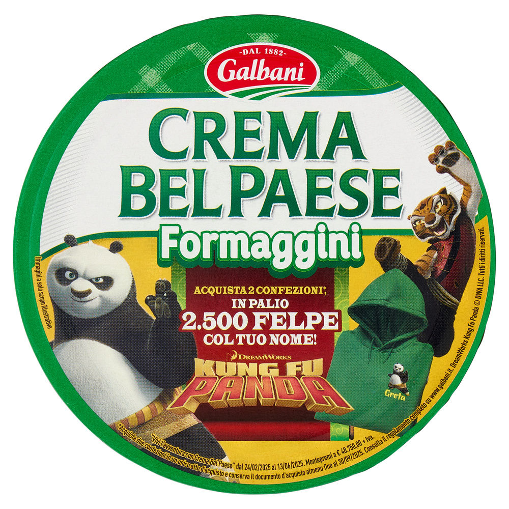 Formaggini crema bel paese galbani 8 pz scatola 175 g