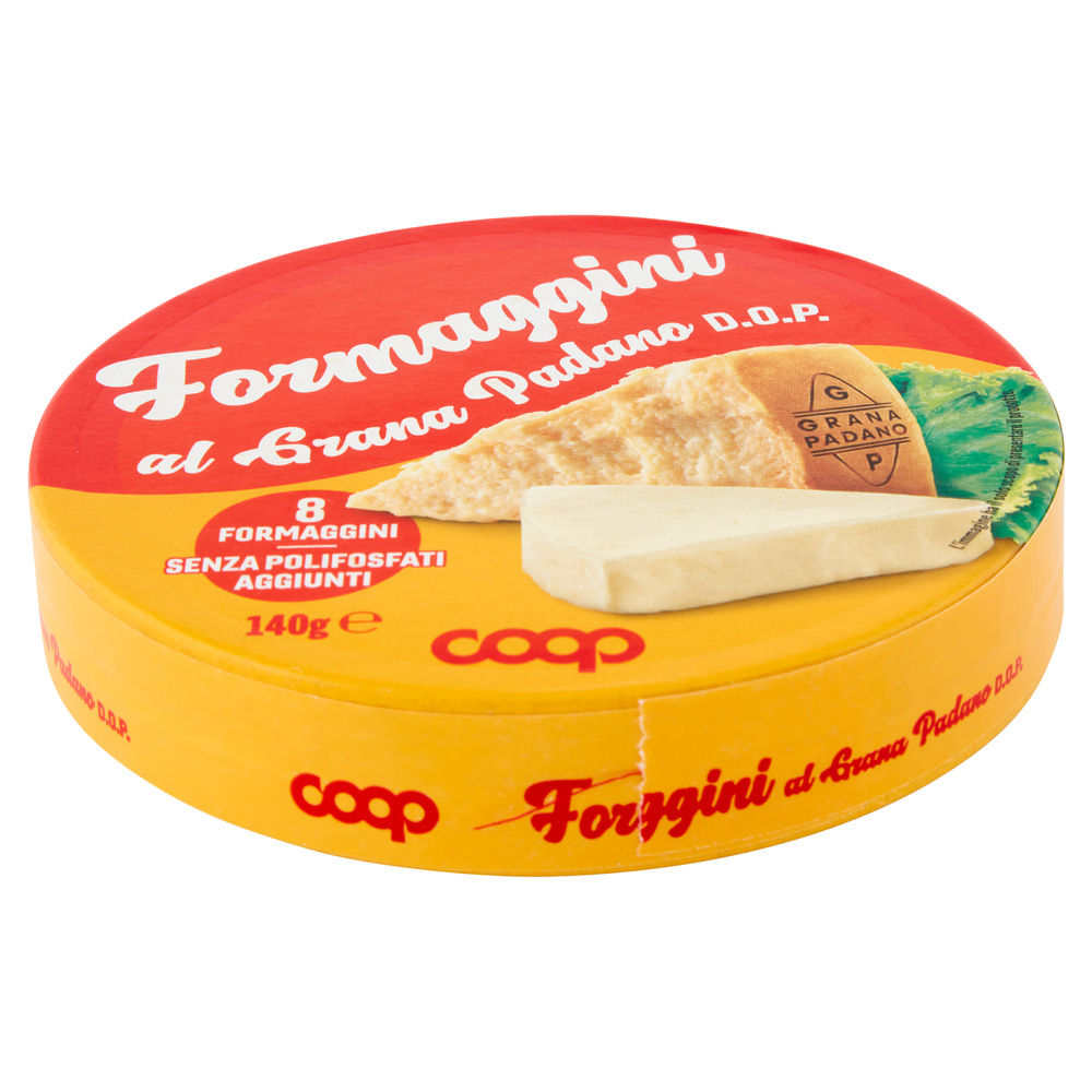 FORMAGGINI CON GRANA PADANO DOP COOP PZ 8 G 140 - 4