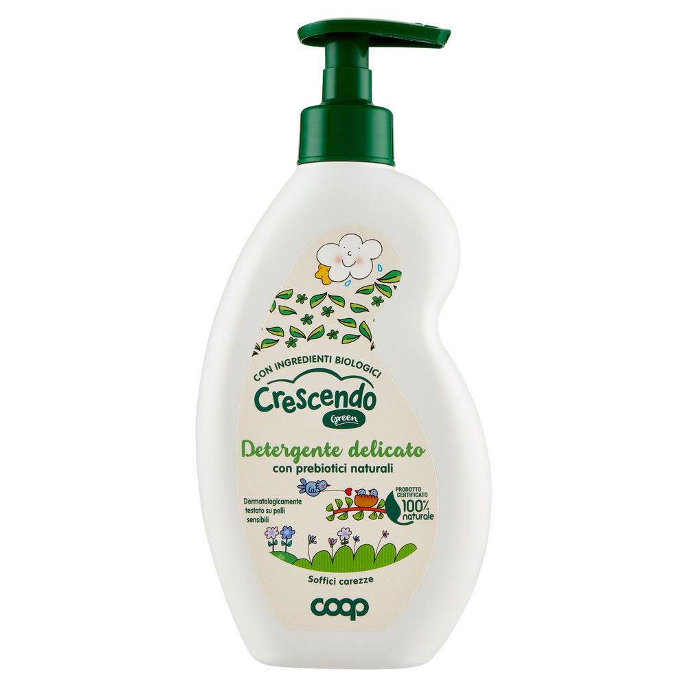 Detergente delicato coop crescendo green ml 300