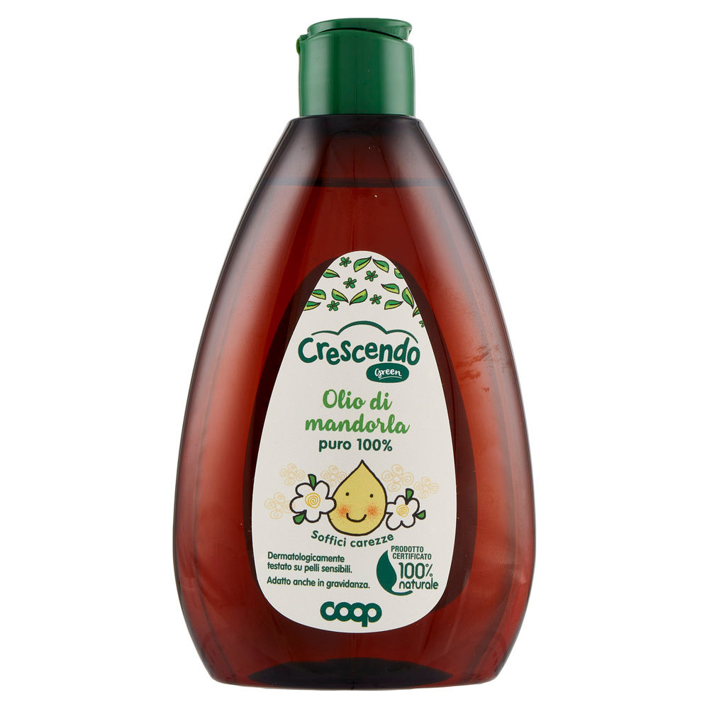 OLIO DI MANDORLA PURO 100% COOP CRESCENDO GREEN ML 250 - 3