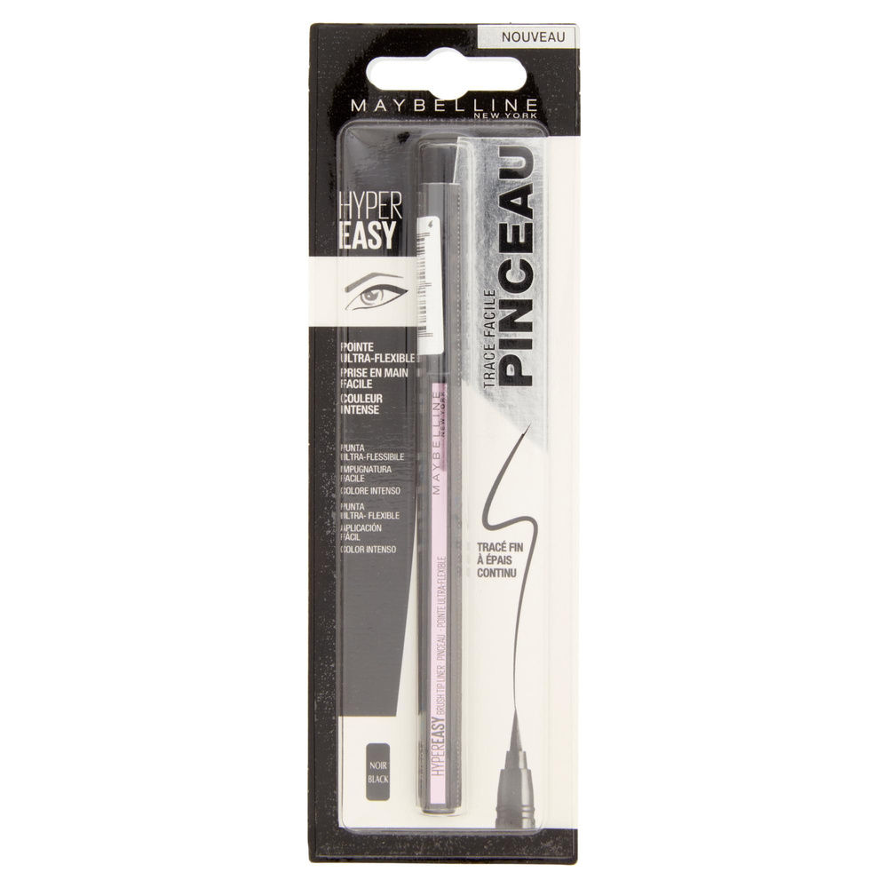 EYELINER KNOCKOUT 800 BLACK  MAYBELLINE PZ.1 - 4