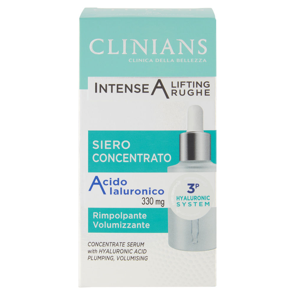 SIERO ACIDO IALURONICO INTENSE CLINIANS 30ML - 4