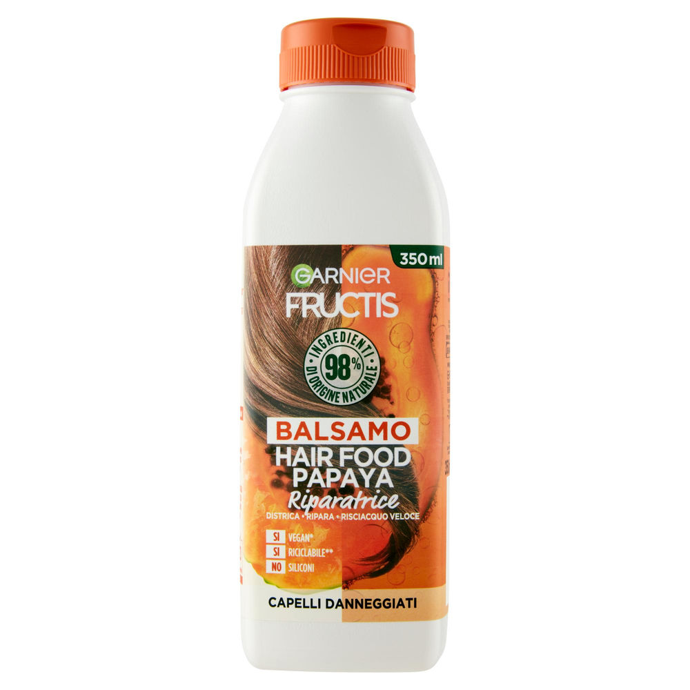 BALSAMO GARNIER FRUCTIS HAIR FOOD PAPAYA ML 350 - 0